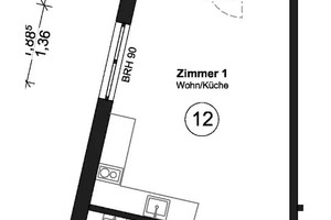 Mieszkanie do wynajęcia 35m2 Berlin Crailsheimer Straße - zdjęcie 2