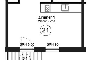 Mieszkanie do wynajęcia 29m2 Berlin Crailsheimer Straße - zdjęcie 1