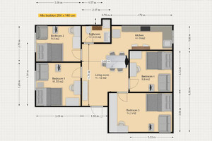 Mieszkanie do wynajęcia 70m2 Walencja Calle Gomera - zdjęcie 1