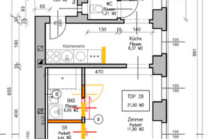 Mieszkanie do wynajęcia 32m2 Koppstraße - zdjęcie 3