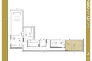 Mieszkanie do wynajęcia 75m2 Madryt Calle de María de Molina - zdjęcie 1