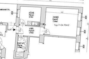 Mieszkanie do wynajęcia 34m2 Lacknergasse - zdjęcie 2