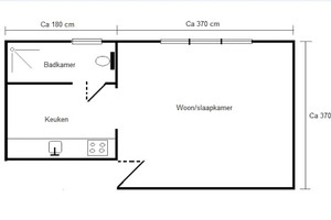 Mieszkanie do wynajęcia 20m2 Utrecht Vleutenseweg - zdjęcie 2