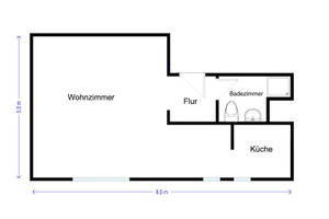 Mieszkanie do wynajęcia 35m2 Waisenhausgasse - zdjęcie 1