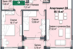 Mieszkanie na sprzedaż 107m2 Кръстова вада/Krastova vada - zdjęcie 1