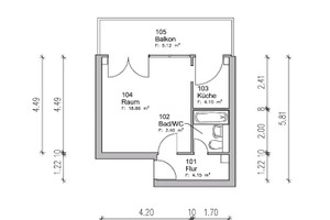 Mieszkanie do wynajęcia 35m2 Berlin Am Pichelssee - zdjęcie 3