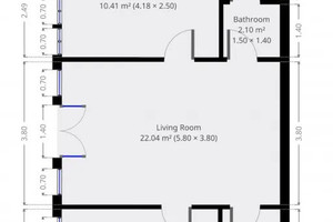 Mieszkanie do wynajęcia 80m2 Via Luigi Canonica - zdjęcie 1