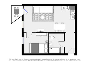 Mieszkanie do wynajęcia 41m2 Berlin Fehmarner Straße - zdjęcie 2