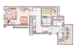 Mieszkanie do wynajęcia 45m2 Theresiengasse - zdjęcie 1