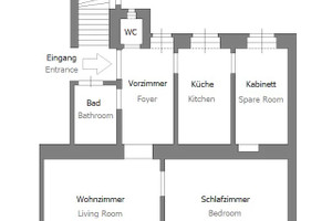 Mieszkanie do wynajęcia 72m2 Kleine Neugasse - zdjęcie 2