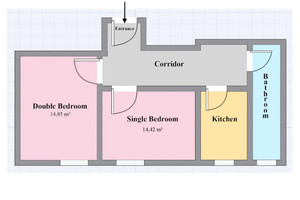 Mieszkanie do wynajęcia 70m2 Via Giovanni Milani - zdjęcie 2