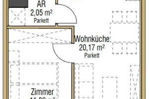 Mieszkanie do wynajęcia 46m2 Leopold-Böhm-Straße - zdjęcie 2