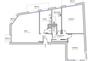 Mieszkanie na sprzedaż 76m2 - zdjęcie 2