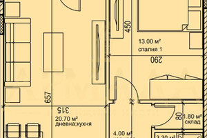 Mieszkanie na sprzedaż 64m2 Кършияка/Karshiaka - zdjęcie 1