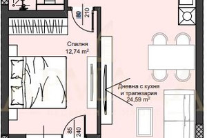 Mieszkanie na sprzedaż 68m2 Христо Смирненски/Hristo Smirnenski - zdjęcie 2