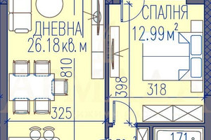 Mieszkanie na sprzedaż 71m2 Център/Centar - zdjęcie 2