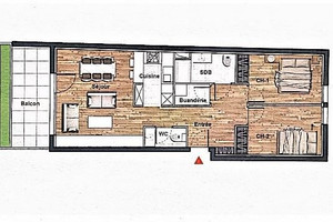 Mieszkanie na sprzedaż 64m2 - zdjęcie 1