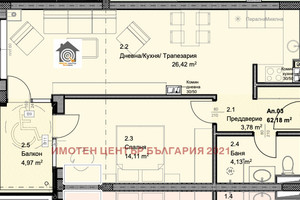 Mieszkanie na sprzedaż 74m2 Овча купел/Ovcha kupel - zdjęcie 1