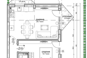 Mieszkanie na sprzedaż 89m2 Малинова долина/Malinova dolina - zdjęcie 1