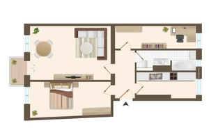 Mieszkanie na sprzedaż 68m2 Berlin - zdjęcie 3