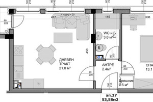 Mieszkanie na sprzedaż 62m2 Владислав Варненчик /Vladislav Varnenchik  - zdjęcie 2