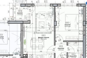 Mieszkanie na sprzedaż 47m2 м-т Пчелина, ВиК/m-t Pchelina, ViK - zdjęcie 2