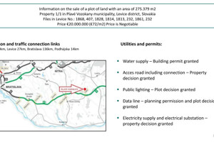 Działka na sprzedaż Plavé Vozokany - zdjęcie 2