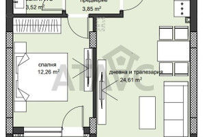 Mieszkanie na sprzedaż 67m2 Христо Смирненски/Hristo Smirnenski - zdjęcie 1