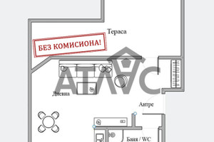 Mieszkanie na sprzedaż 64m2 Кючук Париж/Kiuchuk Parij - zdjęcie 1