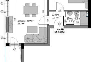 Mieszkanie na sprzedaż 65m2 Владислав Варненчик /Vladislav Varnenchik  - zdjęcie 4