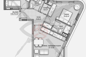 Mieszkanie na sprzedaż 116m2 Хладилника/Hladilnika - zdjęcie 1