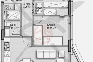 Mieszkanie na sprzedaż 107m2 Хладилника/Hladilnika - zdjęcie 1