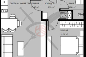 Mieszkanie na sprzedaż 67m2 Кръстова вада/Krastova vada - zdjęcie 1