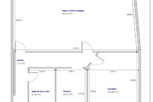 Mieszkanie na sprzedaż 56m2 - zdjęcie 2