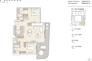 Mieszkanie na sprzedaż 139m2 Dubaj Jumeirah Lake Towers, Dubai, - zdjęcie 2