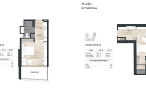 Mieszkanie na sprzedaż 31m2 Dubaj Al Jaddaf, Dubai, - zdjęcie 3