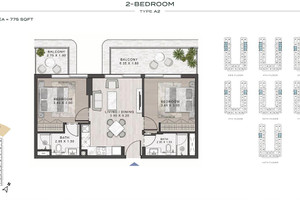 Mieszkanie na sprzedaż 76m2 Dubaj DAMAC Hills 2, Dubai, - zdjęcie 2