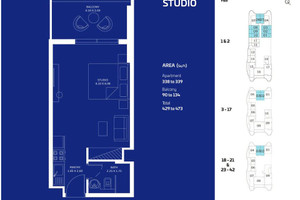 Mieszkanie na sprzedaż 91m2 Dubaj Dubai Maritime City, Dubai, - zdjęcie 1