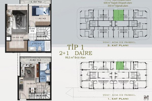 Mieszkanie na sprzedaż 44m2 Konyaalti, Antalya, - zdjęcie 1