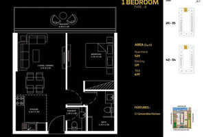 Mieszkanie na sprzedaż 70m2 Dubaj Business Bay, Dubai, - zdjęcie 2