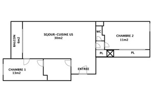 Mieszkanie na sprzedaż 70m2 Île-de-France Paris - zdjęcie 3