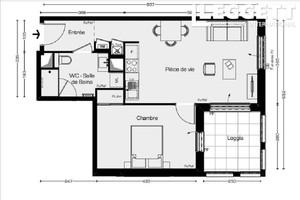 Mieszkanie na sprzedaż 45m2 - zdjęcie 3