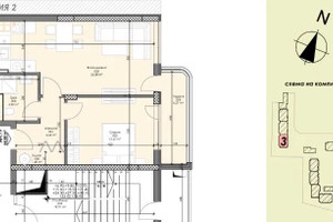 Mieszkanie na sprzedaż 76m2 Зона Б/Zona B - zdjęcie 1