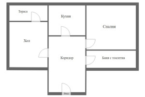 Mieszkanie na sprzedaż 53m2 Център/Centar - zdjęcie 1