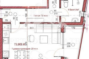 Mieszkanie na sprzedaż 74m2 гр. Велинград/gr. Velingrad - zdjęcie 1