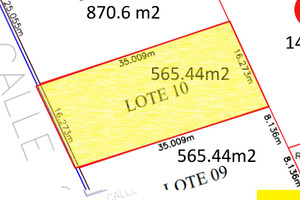 Działka na sprzedaż 566m2 Calle 29 poniente - zdjęcie 1