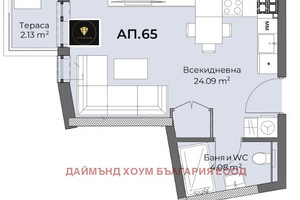 Mieszkanie na sprzedaż 42m2 Христо Смирненски/Hristo Smirnenski - zdjęcie 3