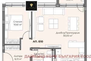 Mieszkanie na sprzedaż 77m2 Христо Смирненски, Гребна база/Hristo Smirnenski, Grebna baza - zdjęcie 2