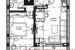 Mieszkanie na sprzedaż 65m2 Южен/Iujen - zdjęcie 2