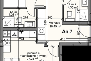 Mieszkanie na sprzedaż 127m2 Кършияка/Karshiaka - zdjęcie 2